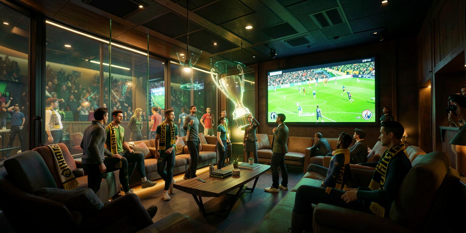 The virtual clubhouse — members gather, watch and belong from anywhere