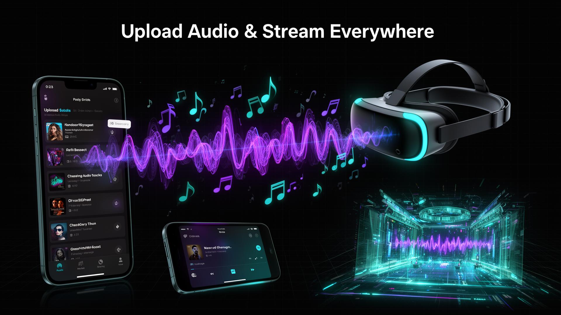XR Music — Pay-per-minute streaming