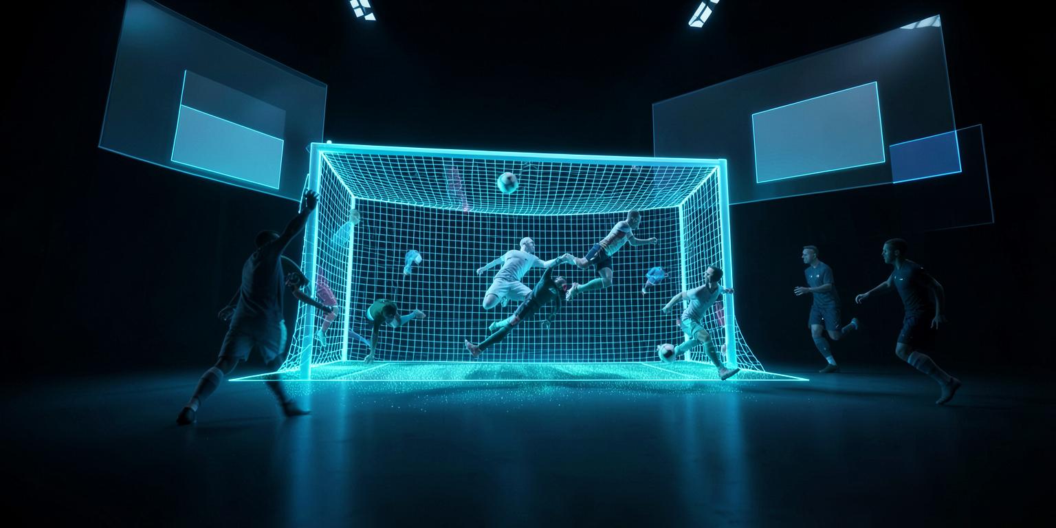 Volumetric replay with virtual advertising built in